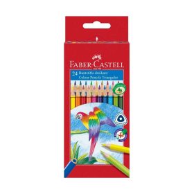   Színes ceruza FABER-CASTELL 1165 Papagáj háromszögletű 24 darabos