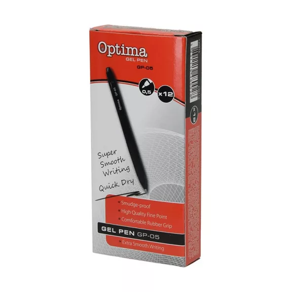 Zseléstoll OPTIMA GP-05 0,5mm fekete