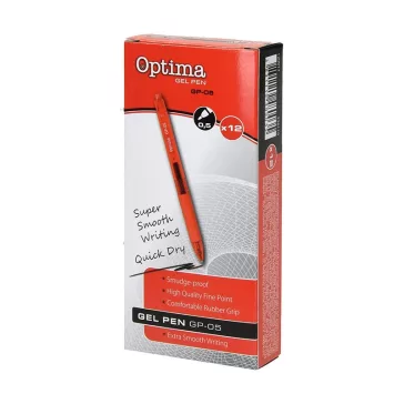Zseléstoll OPTIMA GP-05 0,5mm piros