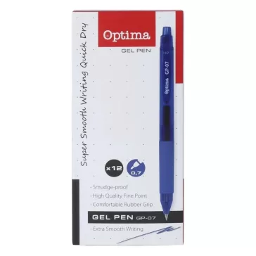 Zseléstoll OPTIMA GP-07 0,7mm kék