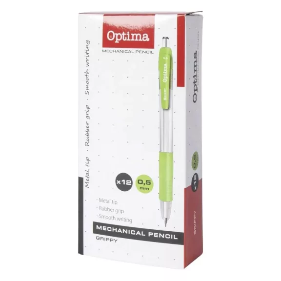 Nyomósirón OPTIMA 0,5 mm zöld