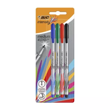 Tűfilc BIC Intensity Med 4 darabos