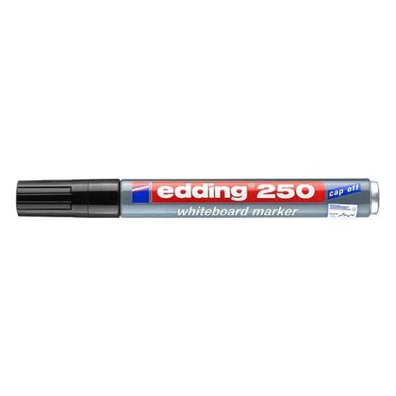 Táblamarker EDDING 250 fekete 1,5-3mm Táblamarker EDDING 250 fekete 1,5-3mm