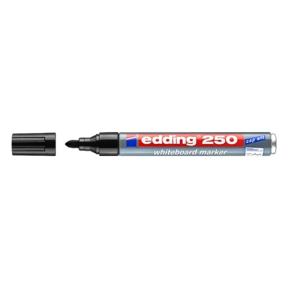 Táblamarker EDDING 250 fekete 1,5-3mm Táblamarker EDDING 250 fekete 1,5-3mm