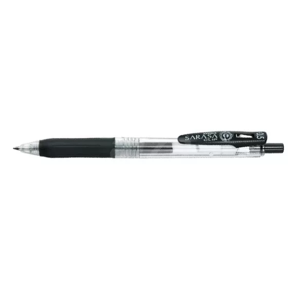 Zseléstoll ZEBRA Sarasa Clip nyomógombos 0,5 mm fekete Zseléstoll ZEBRA Sarasa Clip nyomógombos 0,5 mm fekete