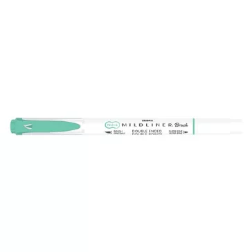 Ecsetfilc kétvégű ZEBRA Mildliner Fluorescent türkiz