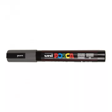 Filctoll UNI Posca PC-5M mélyszürke