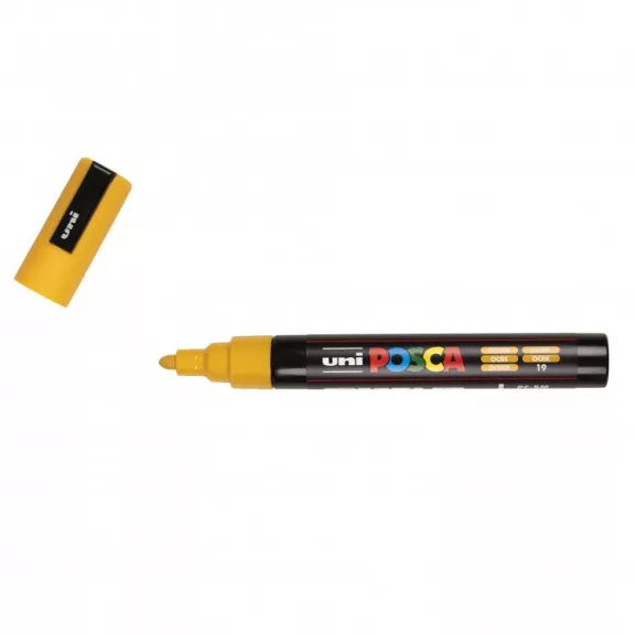 Filctoll UNI Posca PC-5M okkersárga