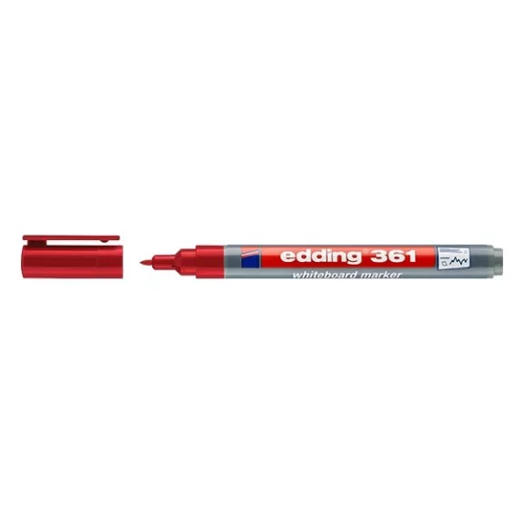 Táblamarker EDDING 361 piros 1 mm Táblamarker EDDING 361 piros 1 mm