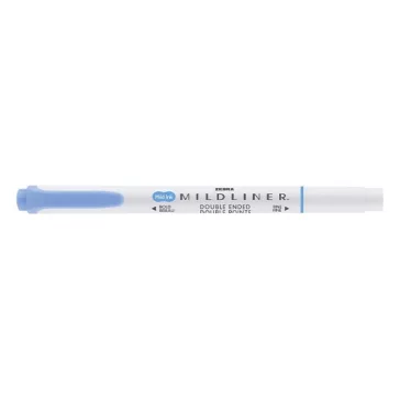   Szövegkiemelő kétvégű ZEBRA Mildliner cool & refined 1,4-4,0 mm sötétkék