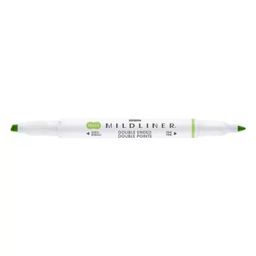   Szövegkiemelő kétvégű ZEBRA Mildliner cool & refined 1,4-4,0 mm zöld