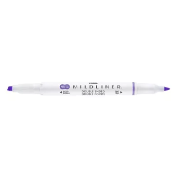   Szövegkiemelő kétvégű ZEBRA Mildliner cool & refined 1,4-4,0 mm lila