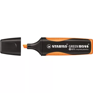   Szövegkiemelő STABILO Green Boss neon narancssárga környezetbarát