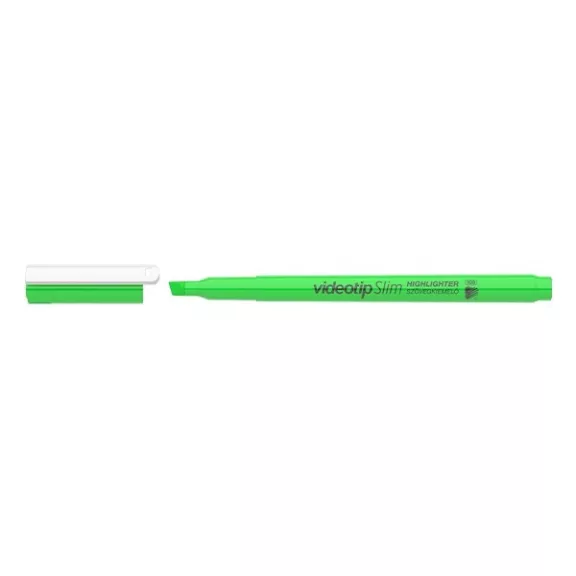 Szövegkiemelő ICO Videotip slim zöld