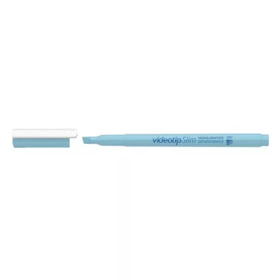Szövegkiemelő ICO Videotip slim pasztell kék