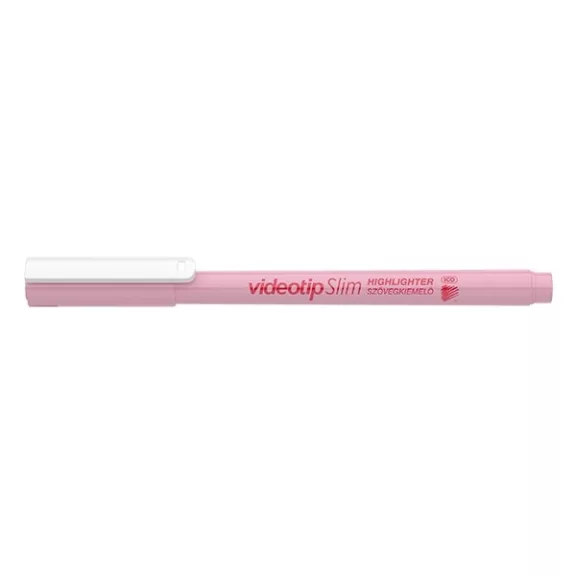Szövegkiemelő ICO Videotip slim pasztell rózsaszín