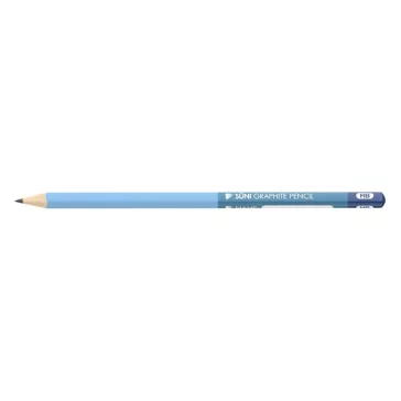 Grafitceruza ICO Süni HB háromszögletű acélkék