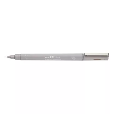 Tűfilc UNI Pin 0,1 mm világosszürke