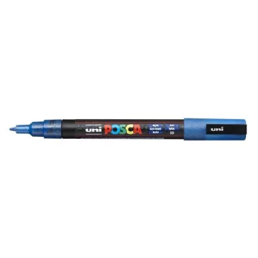 Filctoll UNI Posca PC-3M csillám színek 8 darabos