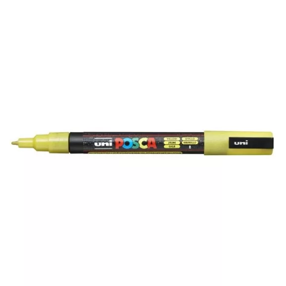 Filctoll UNI Posca PC-3M csillám színek 8 darabos