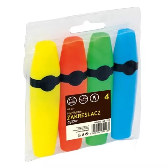 Szövegkiemelő készlet GRAND 4 darabos