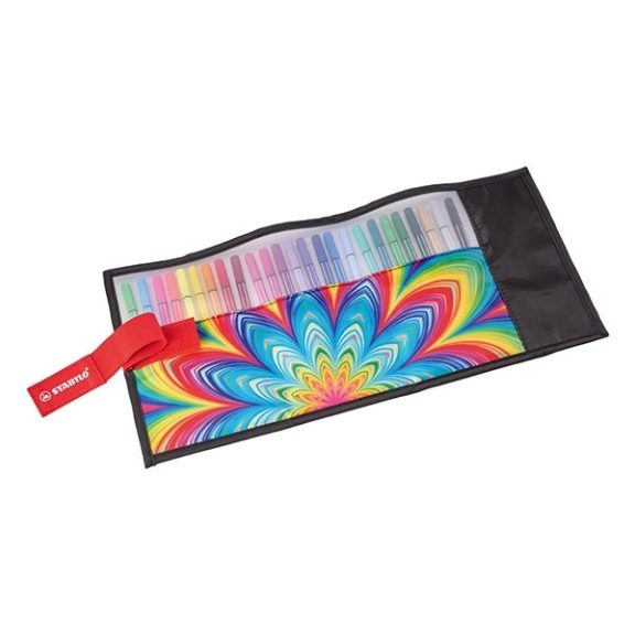 Filctoll STABILO Pen 68 Arty feltekerhető 25 darabos