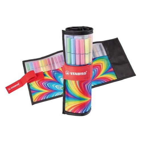 Filctoll STABILO Pen 68 Arty feltekerhető 25 darabos