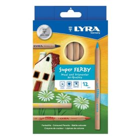 Színes ceruza LYRA Super ferby natúr 12 darabos