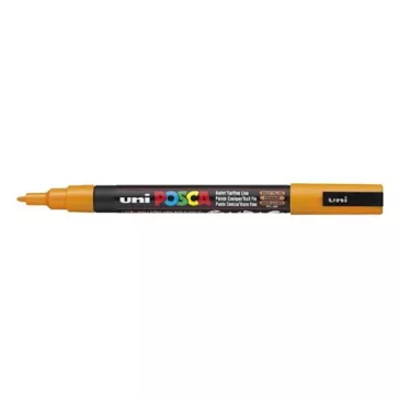 Filctoll UNI Posca PC-3M ragyogó sárga