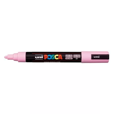 Filctoll UNI Posca PC-5M világos rózsaszín