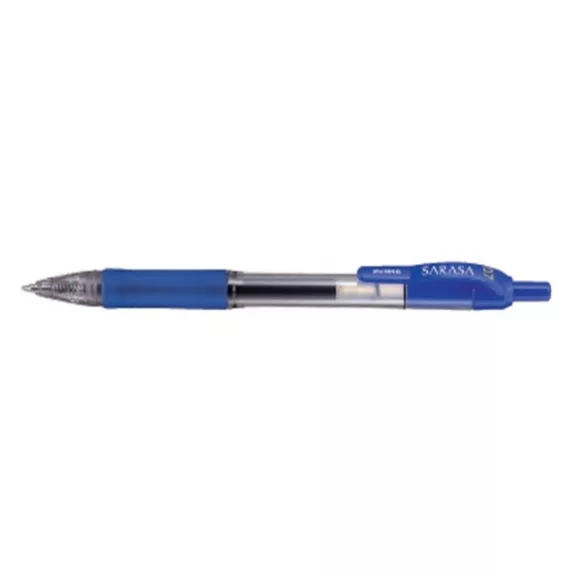 Zseléstoll ZEBRA Sarasa Retractable nyomógombos 0,7 mm kék Zseléstoll ZEBRA Sarasa Retractable nyomógombos 0,7 mm kék