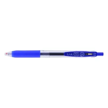 Zseléstoll ZEBRA Sarasa nyomógombos 0,5 mm kobaltkék
