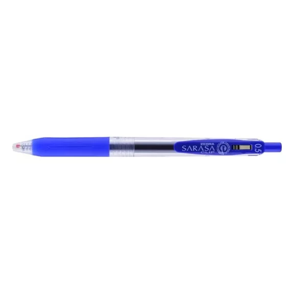 Zseléstoll ZEBRA Sarasa nyomógombos 0,5 mm kobaltkék Zseléstoll ZEBRA Sarasa nyomógombos 0,5 mm kobaltkék
