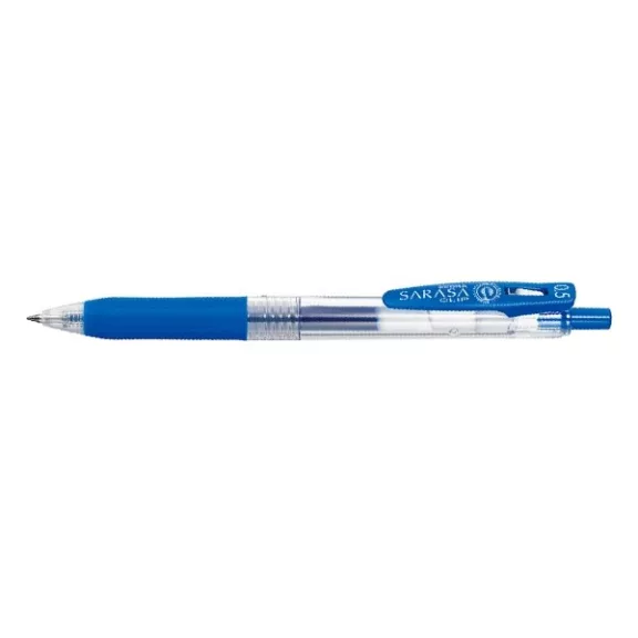Zseléstoll ZEBRA Sarasa nyomógombos 0,5 mm kobaltkék Zseléstoll ZEBRA Sarasa nyomógombos 0,5 mm kobaltkék