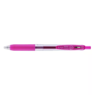 Zseléstoll ZEBRA Sarasa nyomógombos 0,5 mm magenta