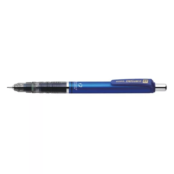 Nyomósirón ZEBRA DelGuard 0,7 mm kék Nyomósirón ZEBRA DelGuard 0,7 mm kék