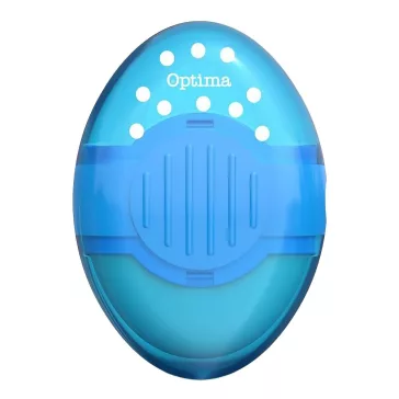  Hegyező és radír display OPTIMA 1 lyukú tartályos műanyag