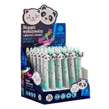 Golyóstoll ASTRA PEN radírozható animals 0,5 mm