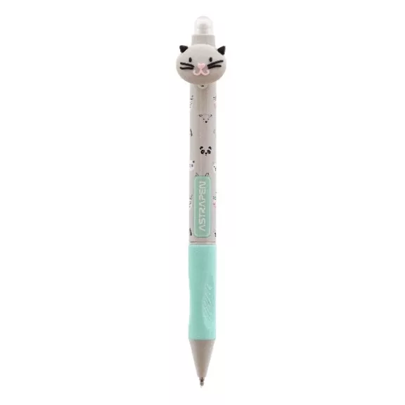 Golyóstoll ASTRA PEN radírozható animals 0,5 mm