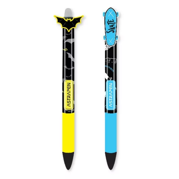Golyóstoll ASTRA PEN radírozható Skate & Bats 0,5 mm