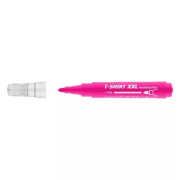 Textilmarker ICO T-Shirt fluor rózsa XXL