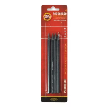   Grafitceruza KOH-I-NOOR 8914 Progresso 4 darabos (6B,4B,2B,HB)
