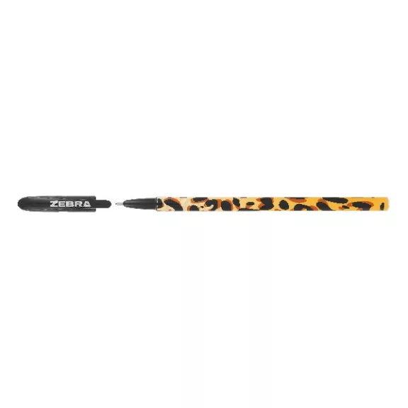 Golyóstoll ZEBRA Doodlerz állatmintás 1,0 mm kék 10 darabos