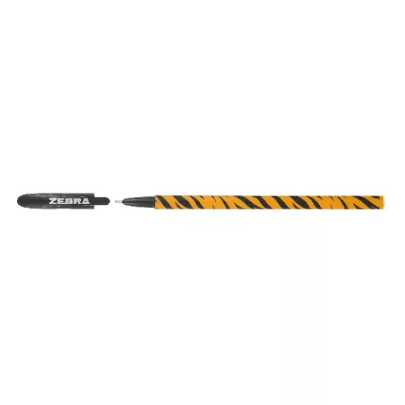 Golyóstoll ZEBRA Doodlerz állatmintás 1,0 mm kék 10 darabos