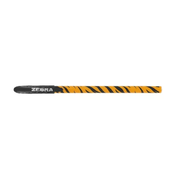 Golyóstoll ZEBRA Doodlerz állatmintás 1,0 mm kék 10 darabos