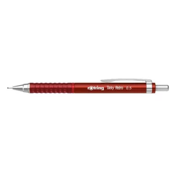 Nyomósirón ROTRING TIKKY Retro 0,5 mm piros