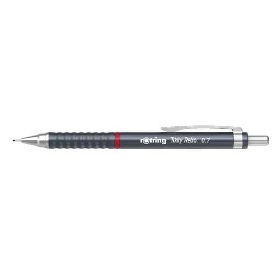 Nyomósirón ROTRING TIKKY Retro 0,7 mm szürke Nyomósirón ROTRING TIKKY Retro 0,7 mm szürke