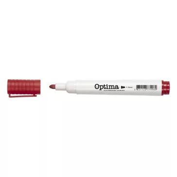 Táblamarker OPTIMA piros