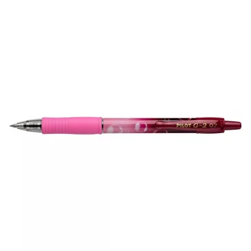   Zseléstoll PILOT G2 Bubble 0,7 rózsaszín test kék írásszín