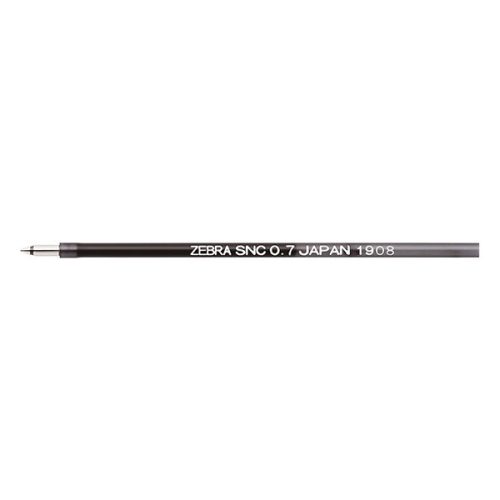 Tollbetét golyós ZEBRA SNC 0,7 mm fekete